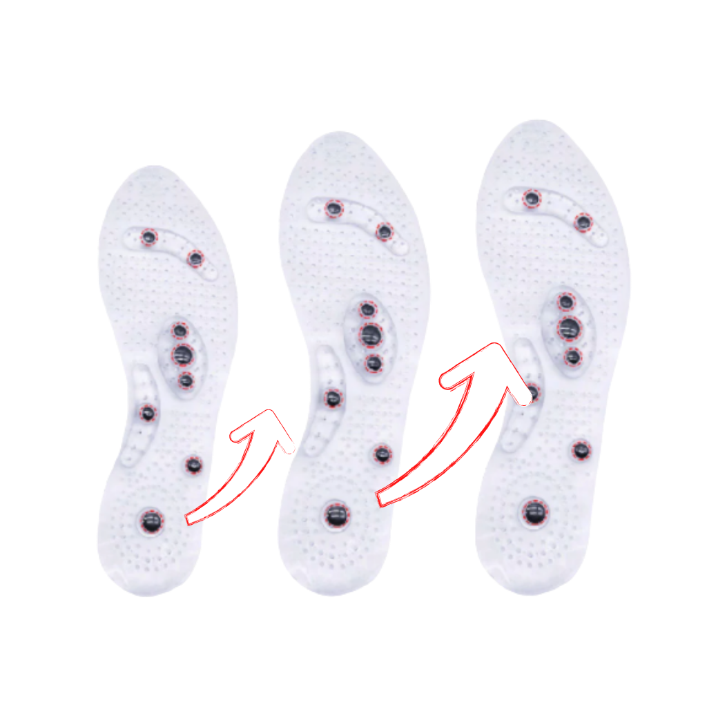 Solette magnetiche per il massaggio del piede - Ozerty