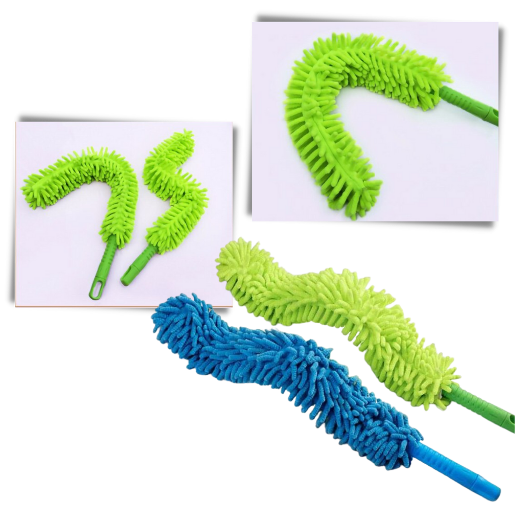 Spolverino di pulizia flessibile in microfibra