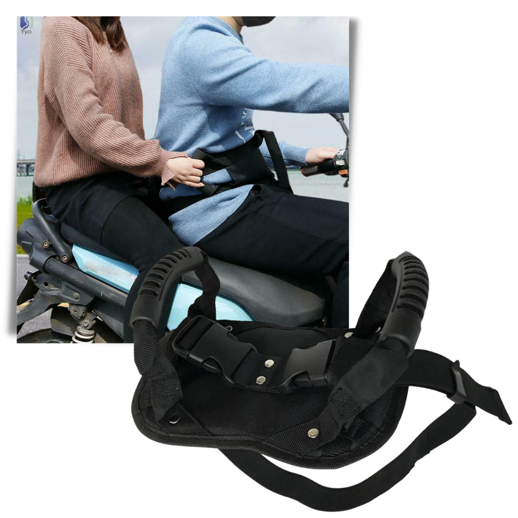 Cintura di guida moto per la tenuta del passeggero  - Ozerty