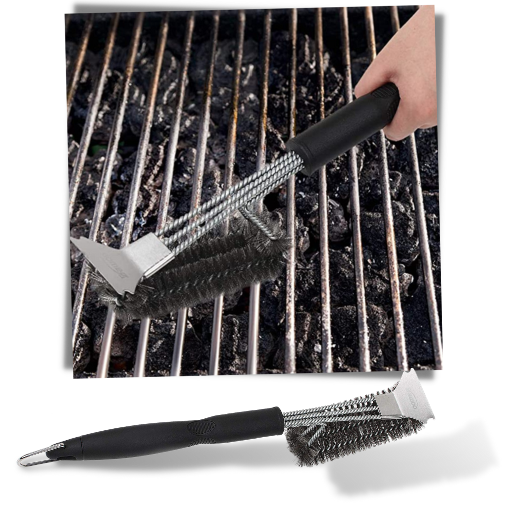 Spazzola multiuso per la pulizia del barbecue - Ozayti