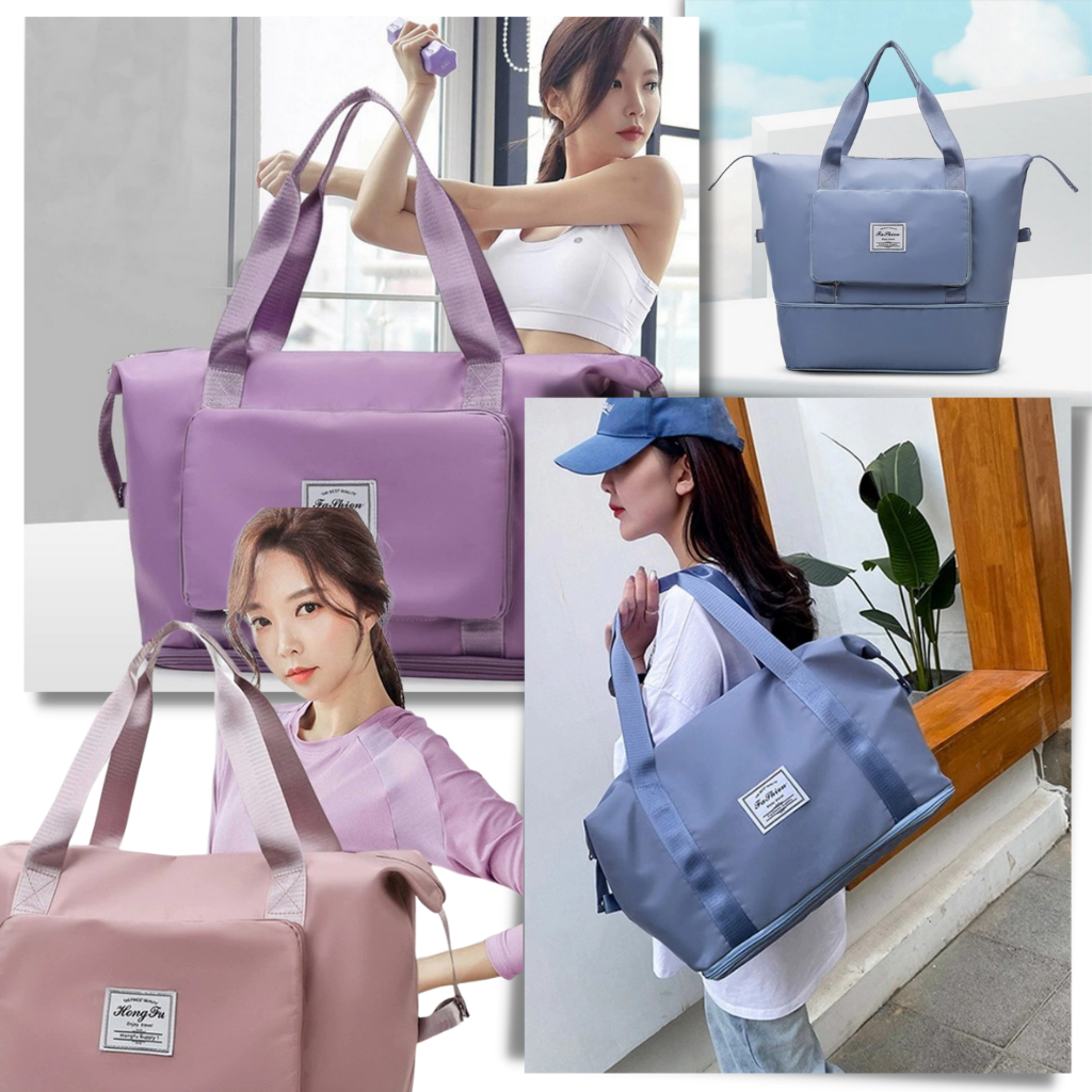 Borsa da viaggio multiuso espandibile e pieghevole - Ozerty