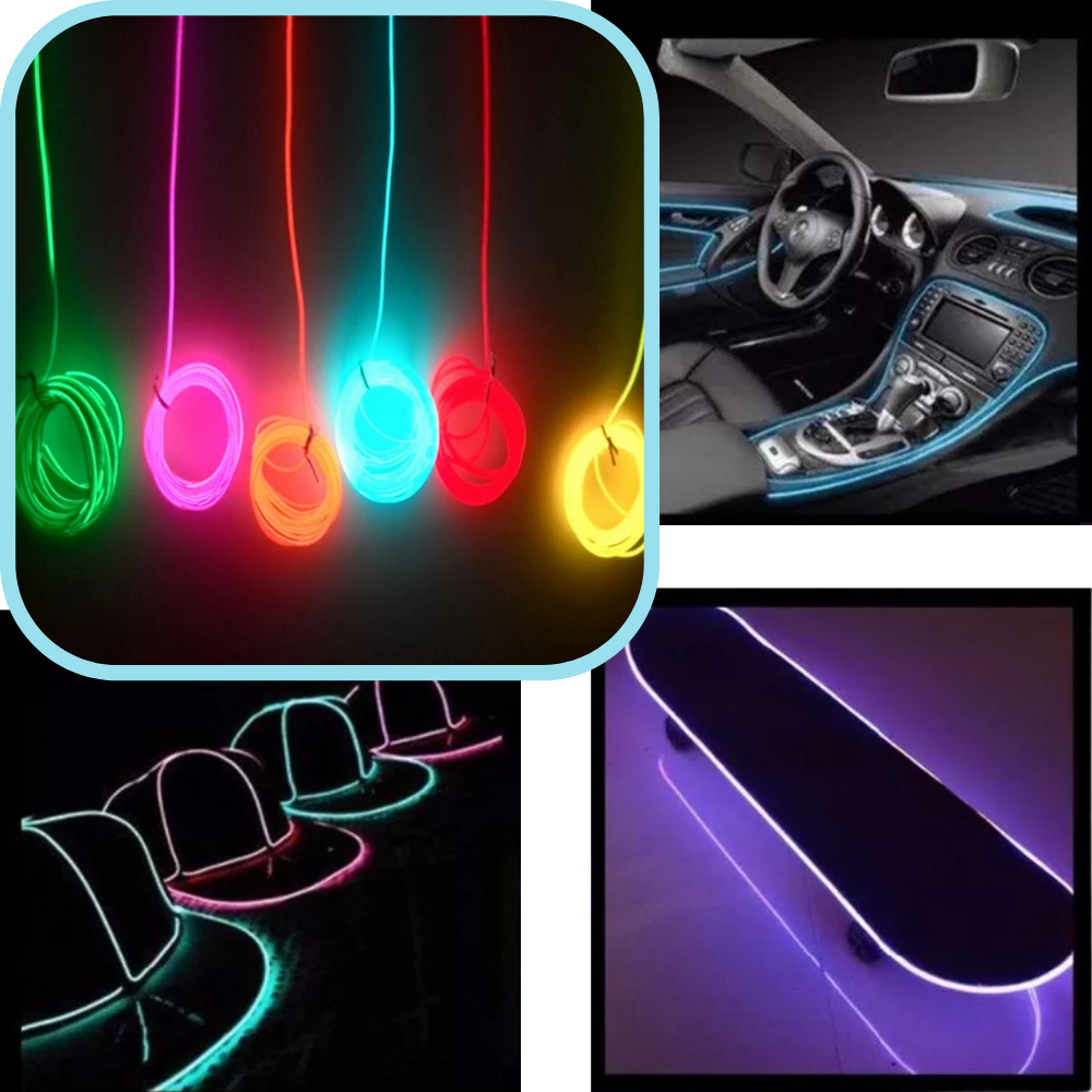 Neon led filo colorato - Ozerty