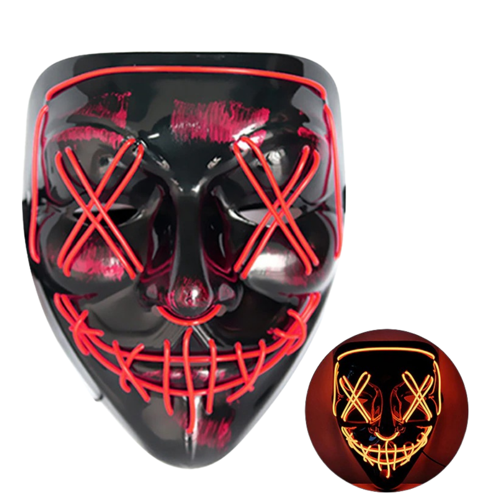 Maschera LED al neon - Ozerty