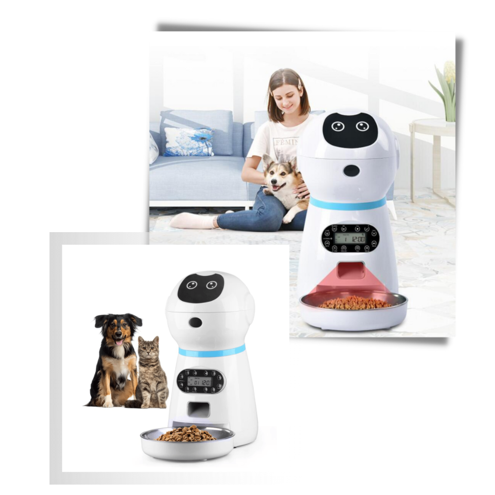 Distributore automatico di cibo per animali
