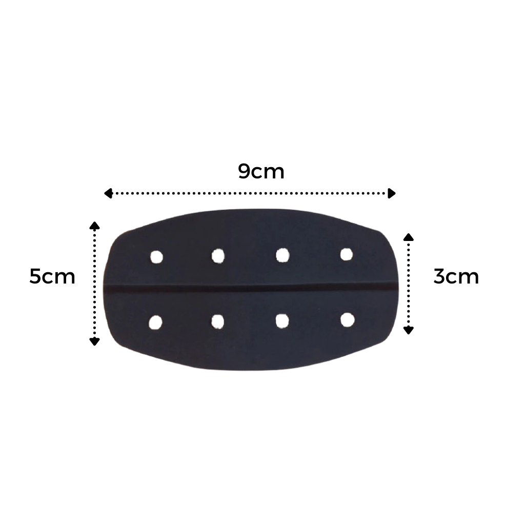 1 Paio di protezioni in silicone antiscivolo per le spalline del reggiseno - Ozerty