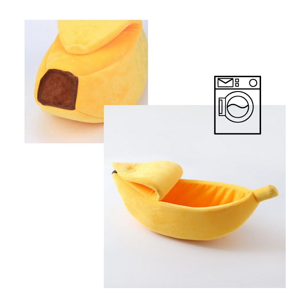 Letto per animali a forma di banana - Ozerty