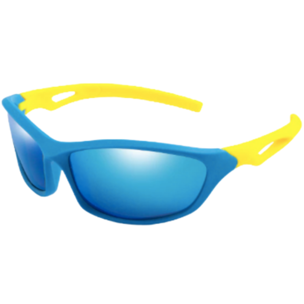 Occhiali da sole sportivi polarizzati per bambini con cinturino - Ozerty