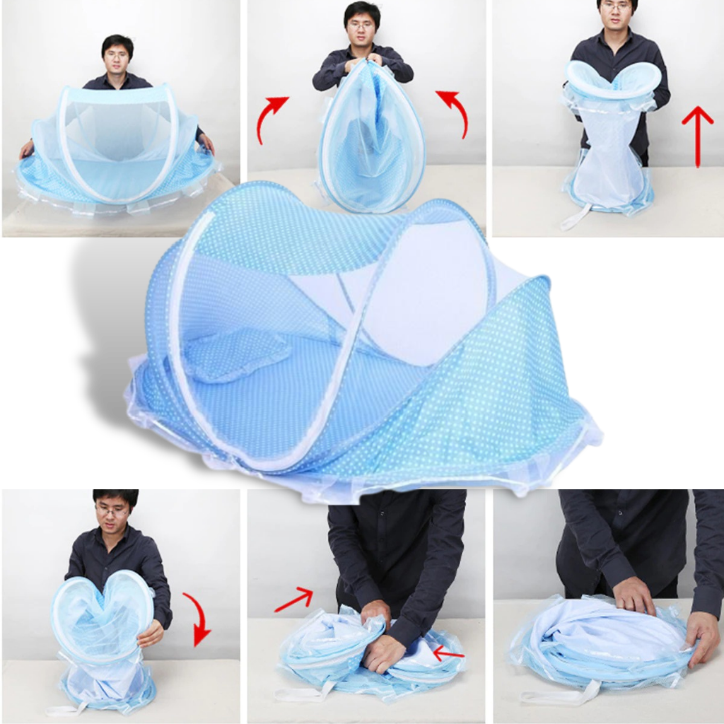 Letto portatile antizanzare per bambini - Ozerty