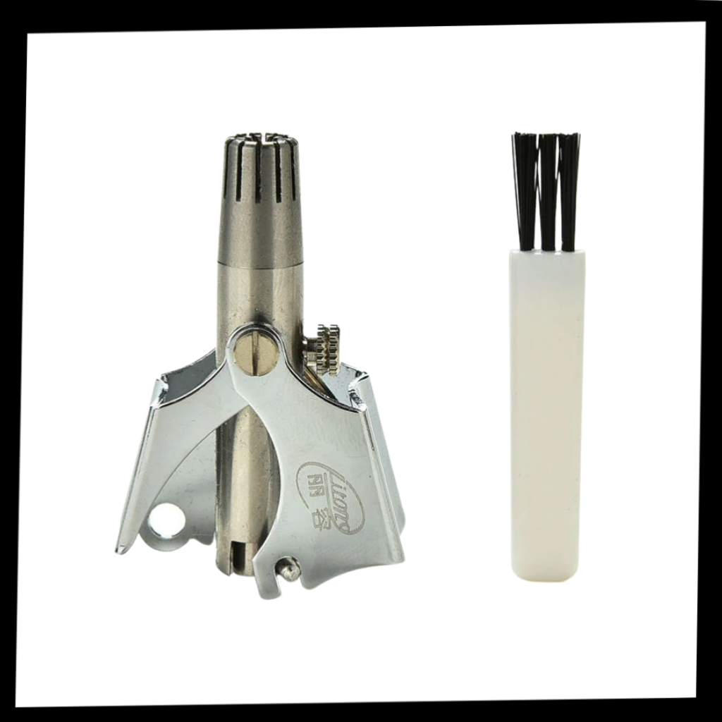 Trimmer manuale portatile per i peli del naso - Ozerty