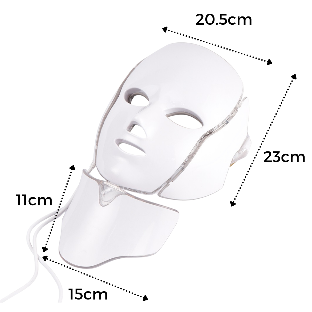 Maschera professionale di terapia della luce dei fotoni a LED - Ozerty