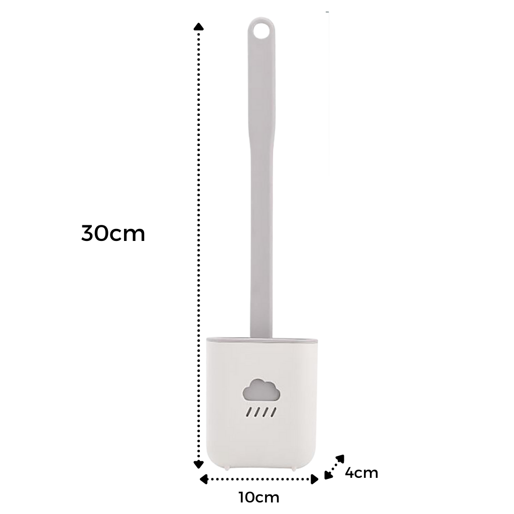 Scopino per WC in silicone - Ozerty