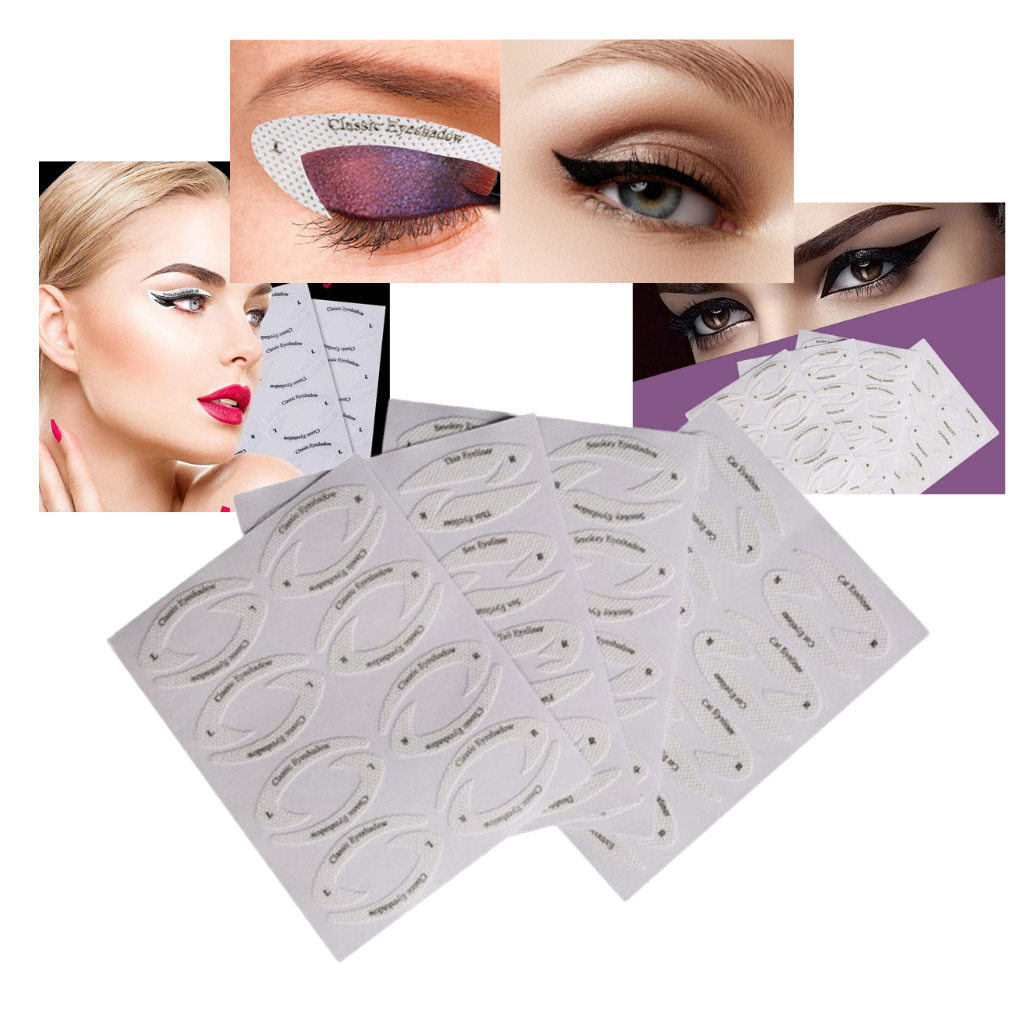 Confezione di stencil per eyeliner rapido - Ozerty