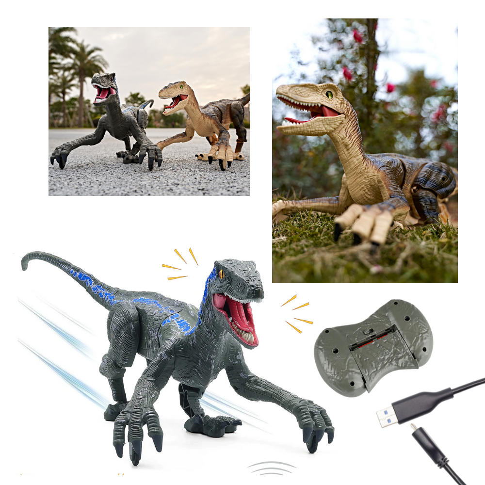 Dinosauro giocattolo telecomandato - Ozerty