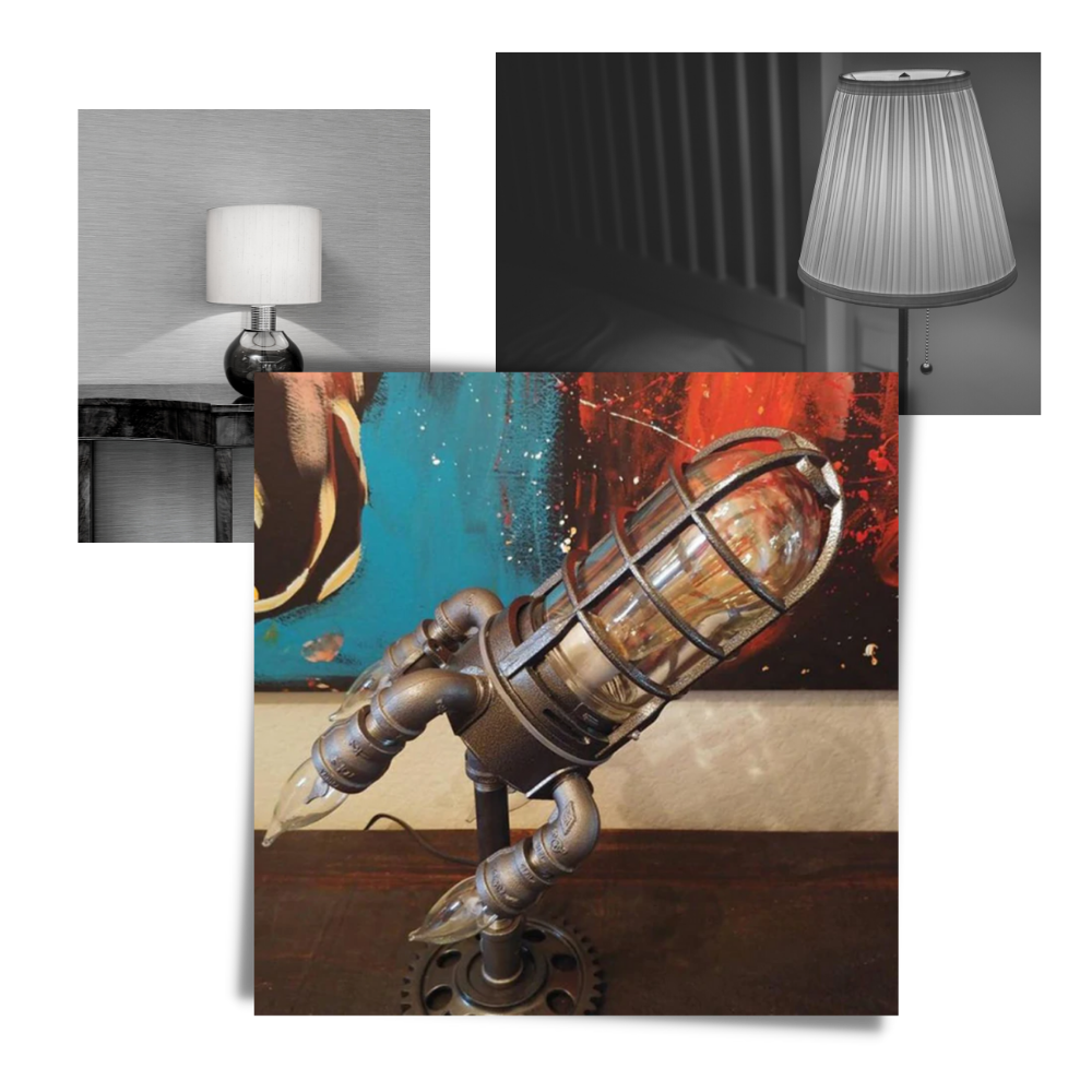 Lampada a LED a forma di razzo - Ozerty