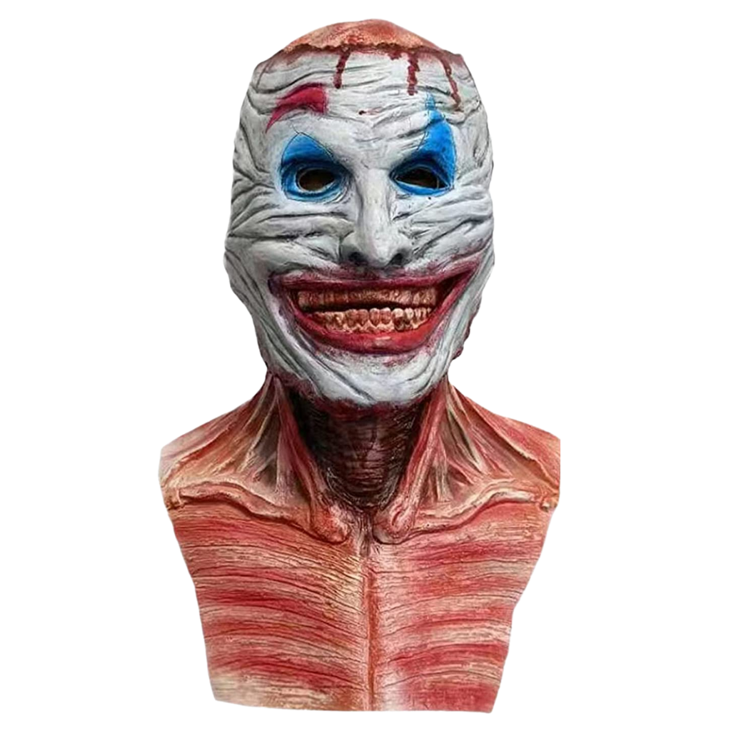 Maschera doppia realistica di Halloween Horror  - Ozerty