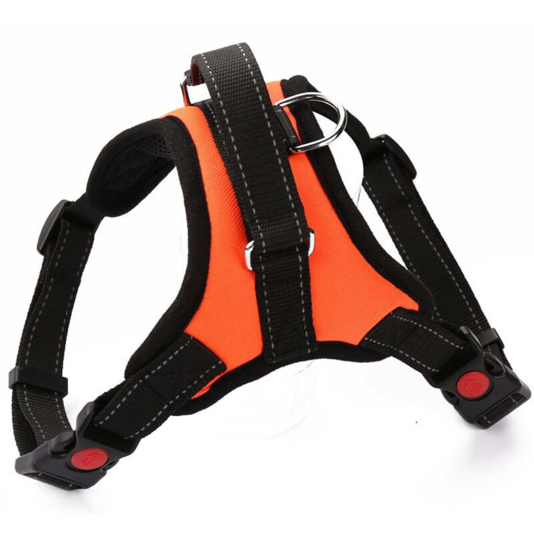 Imbracatura per cani a sella regolabile riflettente - Ozerty
