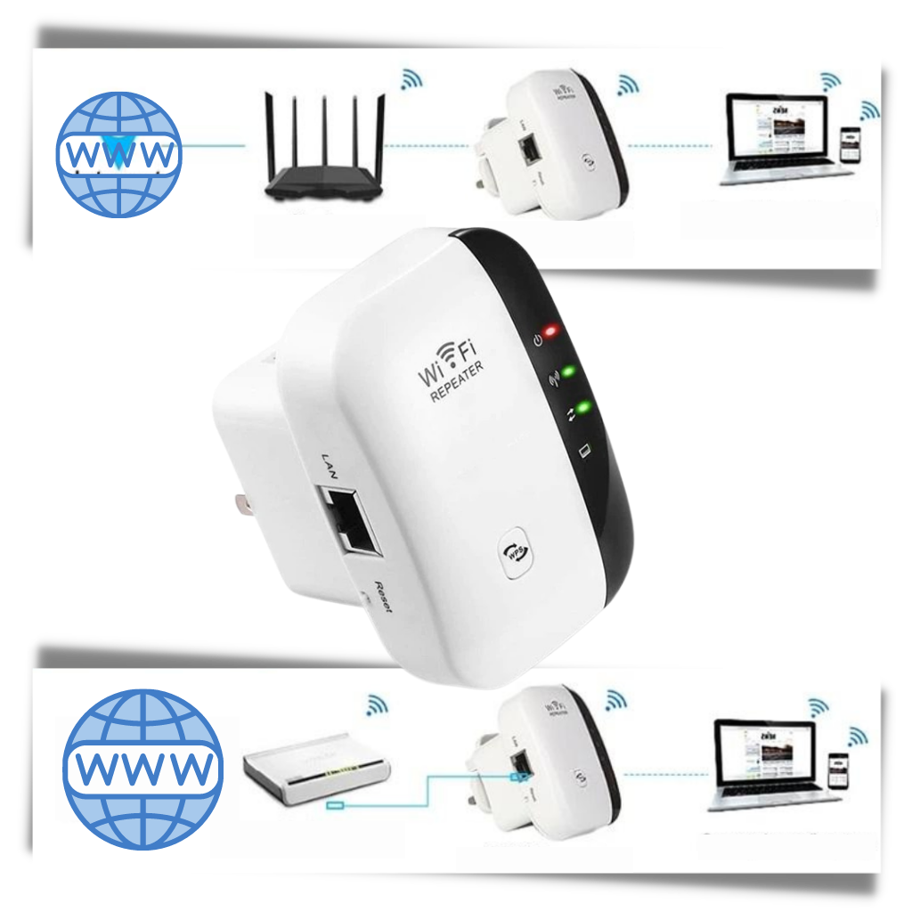 Amplificatore di segnale WiFi remoto