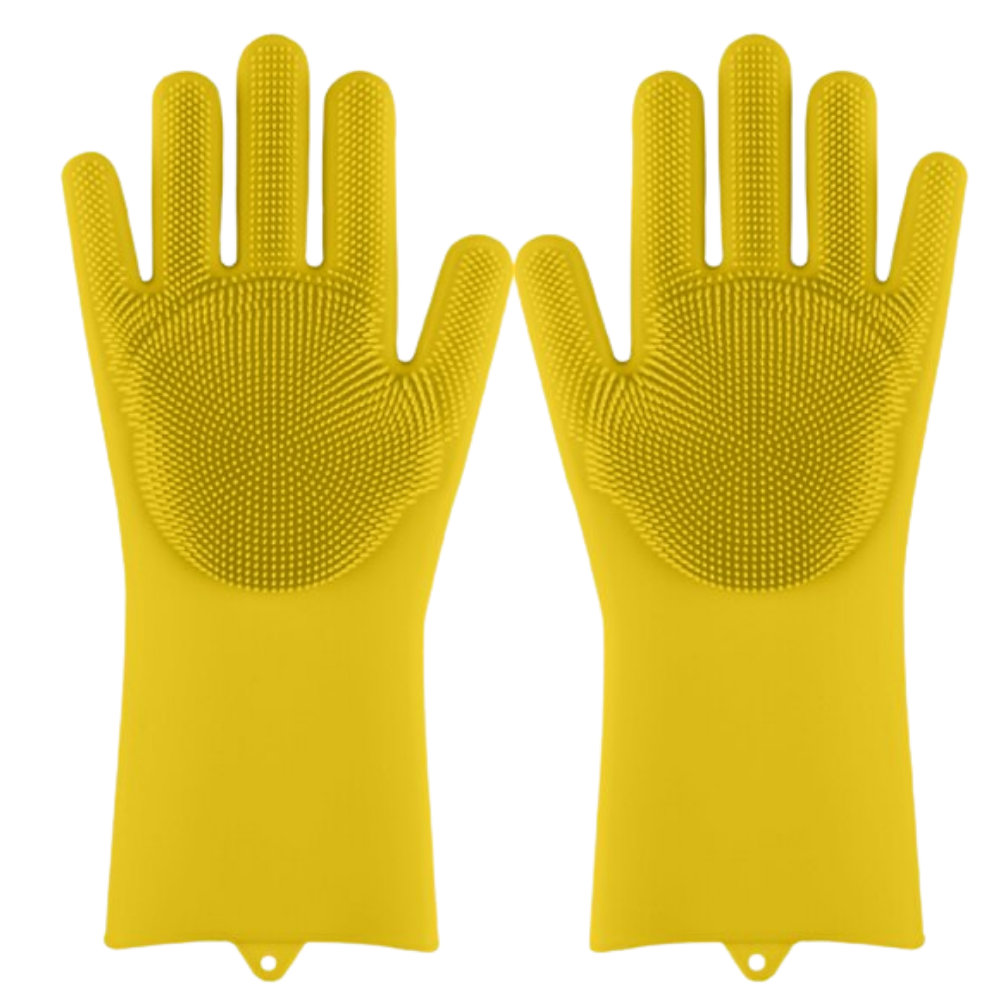 Guanti di lavaggio multiuso in silicone - Ozerty