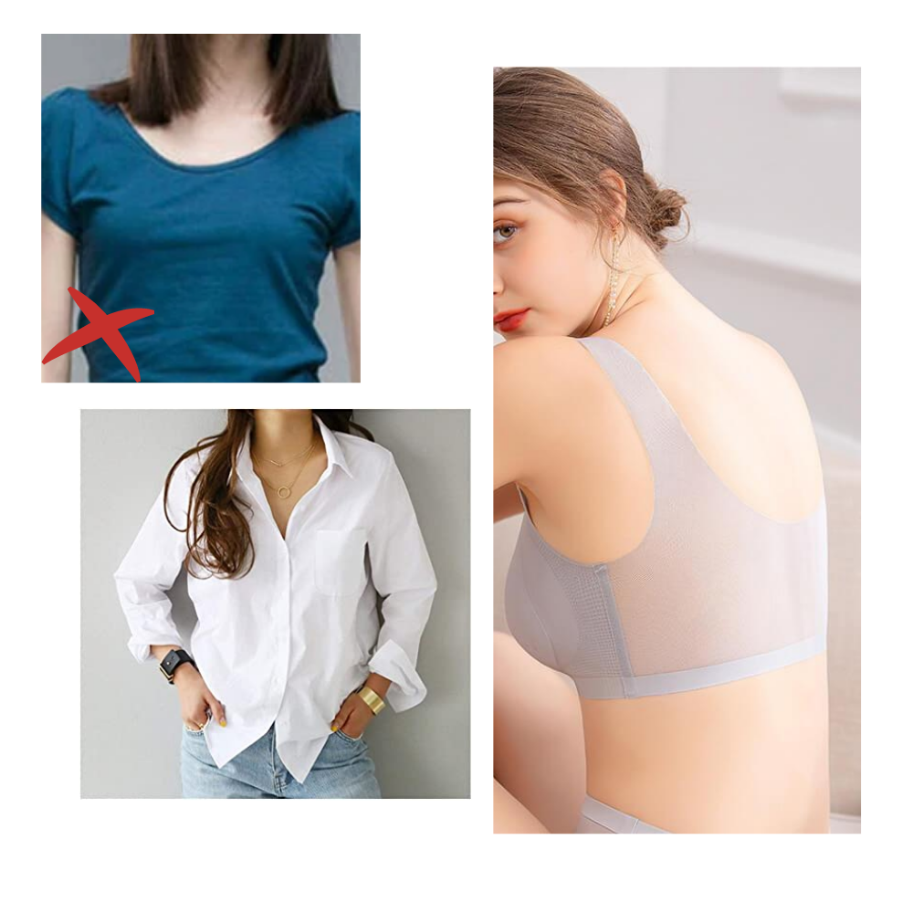 Reggiseno ultrasottile in seta di ghiaccio senza cuciture - Ozerty