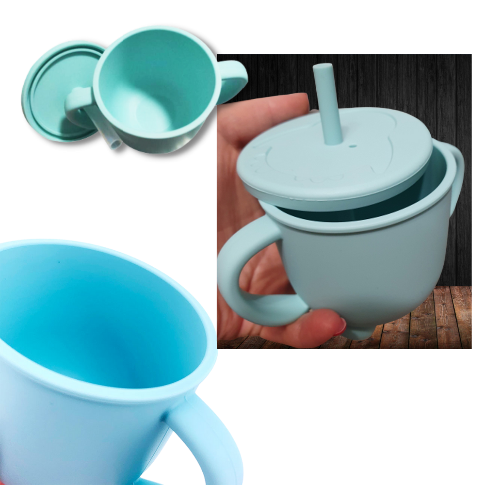 Tazza per bebè in silicone - Ozerty