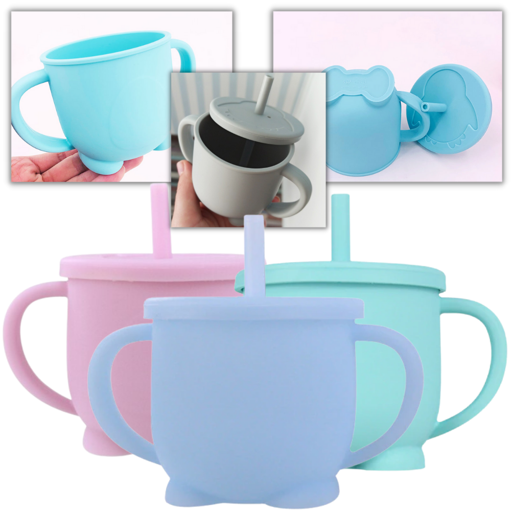 Tazza per bebè in silicone - Ozerty