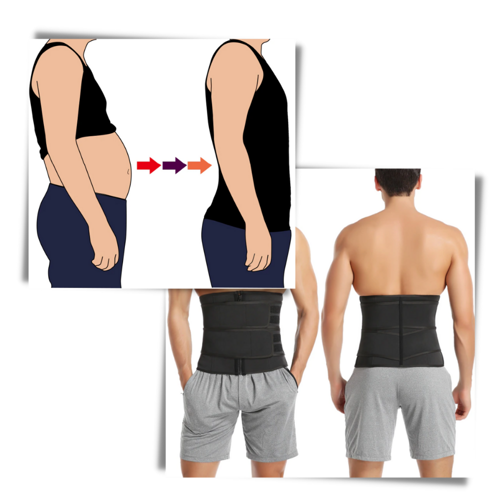 Corsetto dimagrante a doppia cinghia