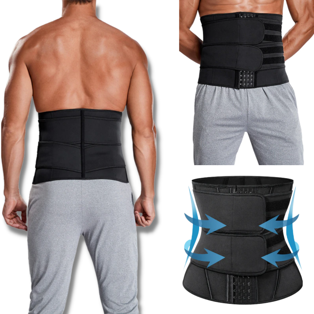 Corsetto dimagrante a doppia cinghia - Ozerty