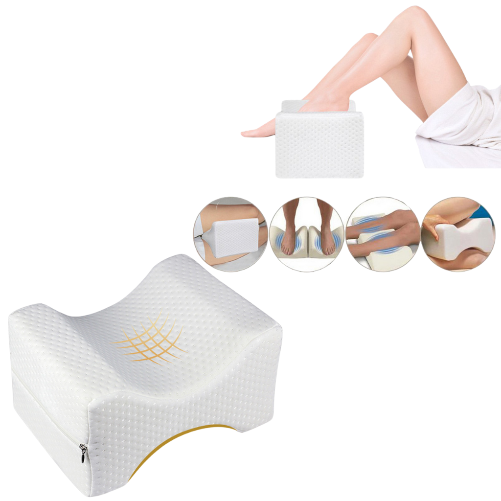 Cuscino laterale per ginocchia e gambe memory foam - Ozerty
