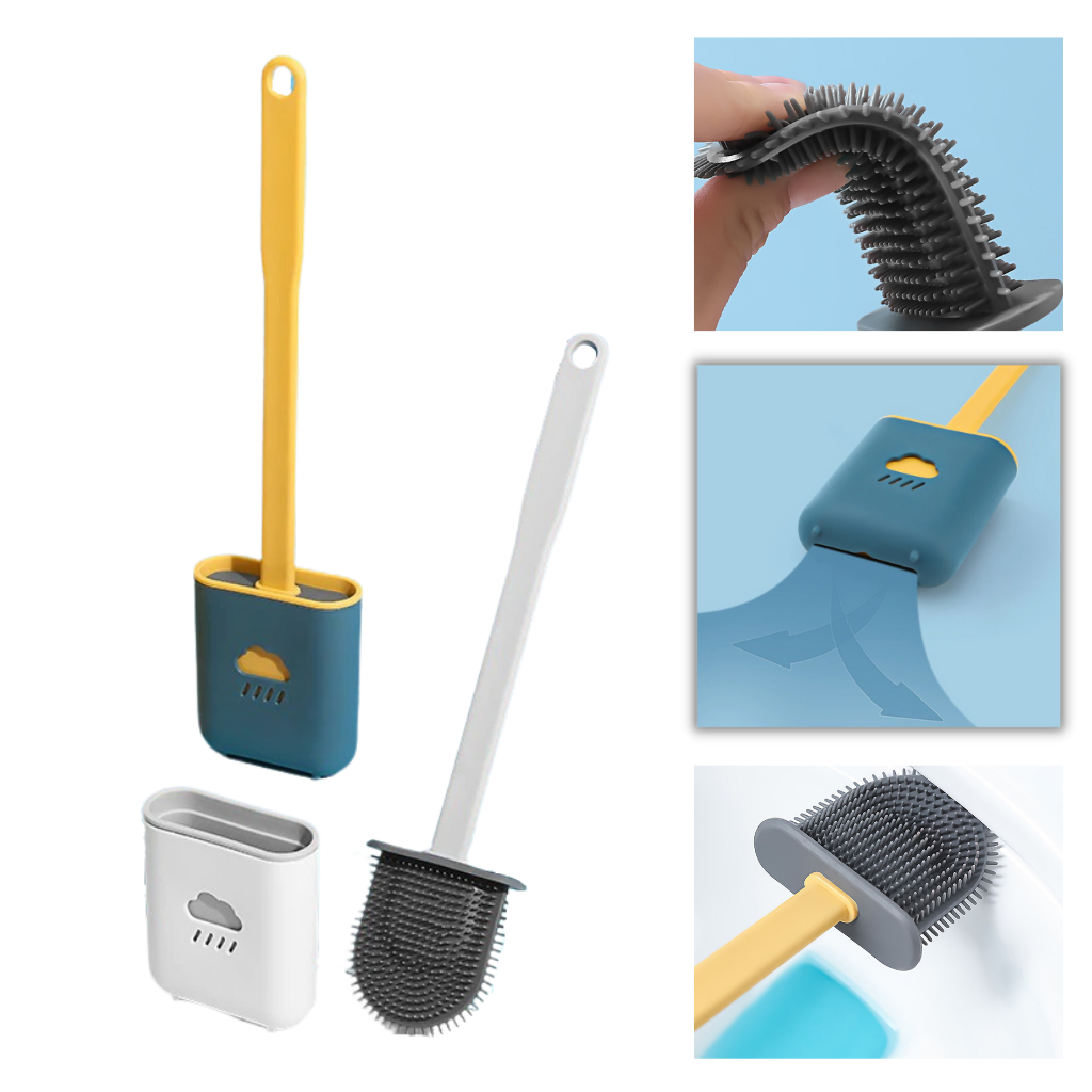Scopino per WC in silicone - Ozerty