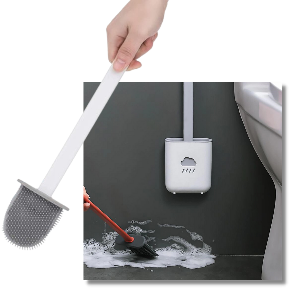Scopino per WC in silicone