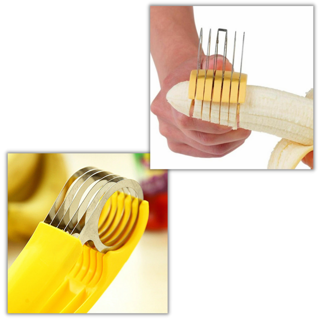 Affettatrice di banane in acciaio inossidabile