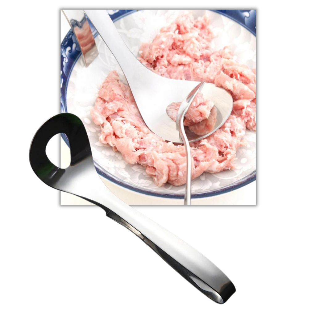 Cucchiaio da polpetta in acciaio inossidabile - Ozerty