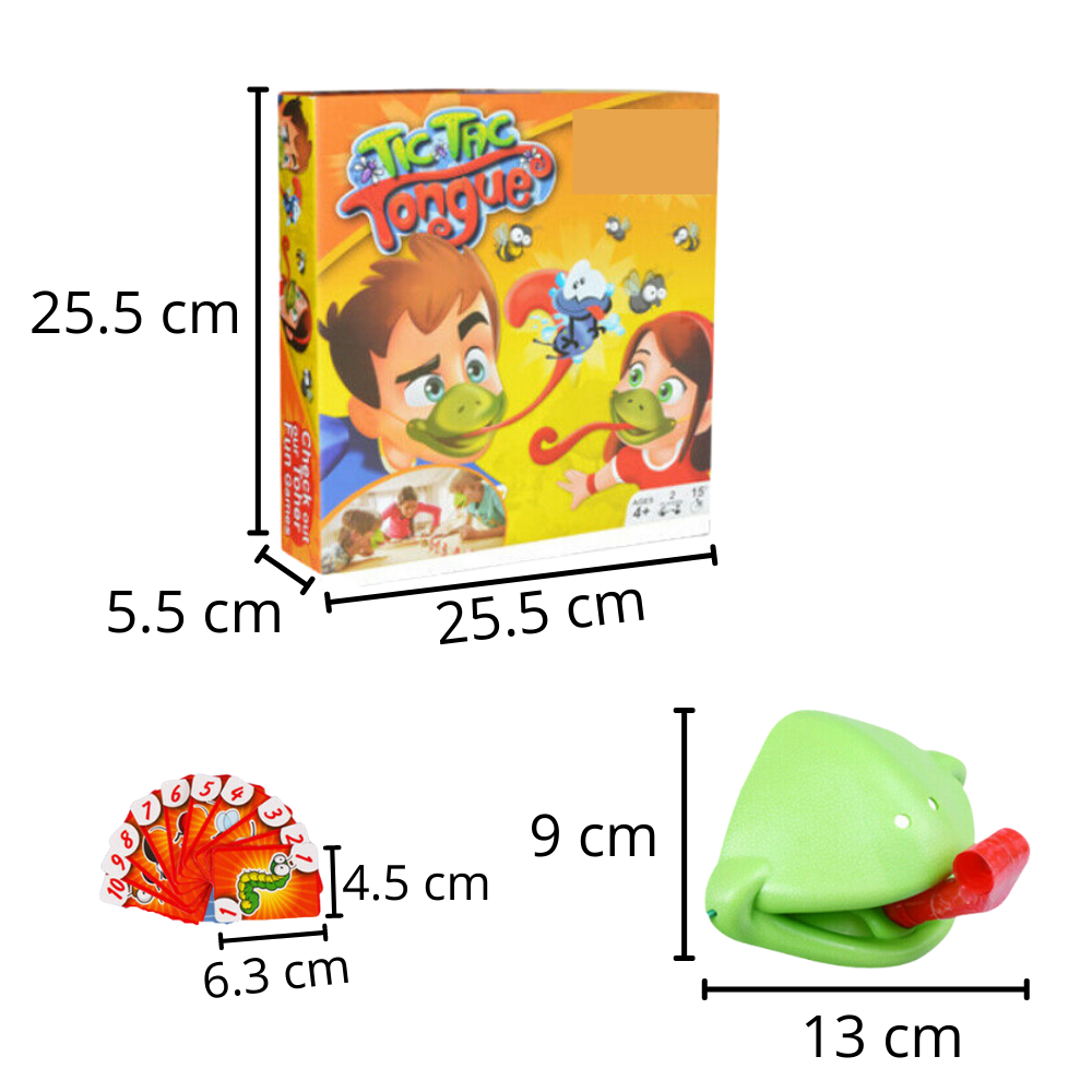 Gioco di puzzle della lingua di Tic Tac - Ozerty