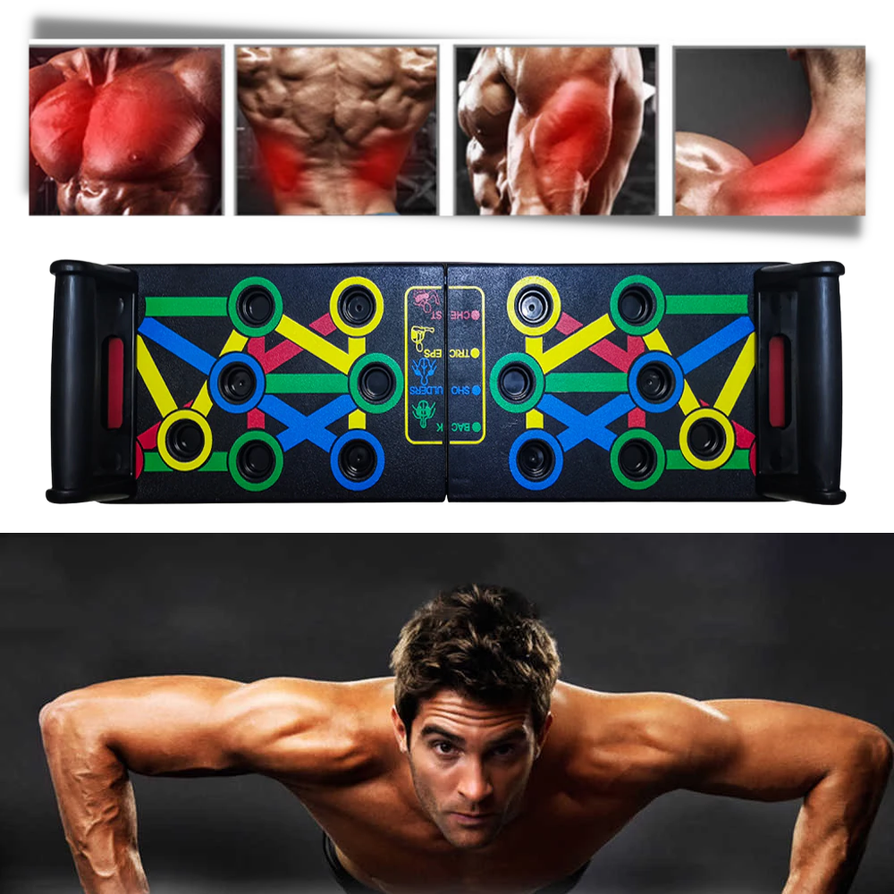 9 in 1 tavola per l'allenamento power up - Ozerty