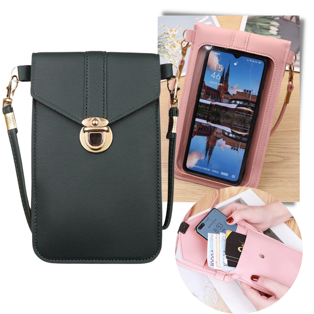 Borsa a tracolla per telefono touchscreen - Ozerty