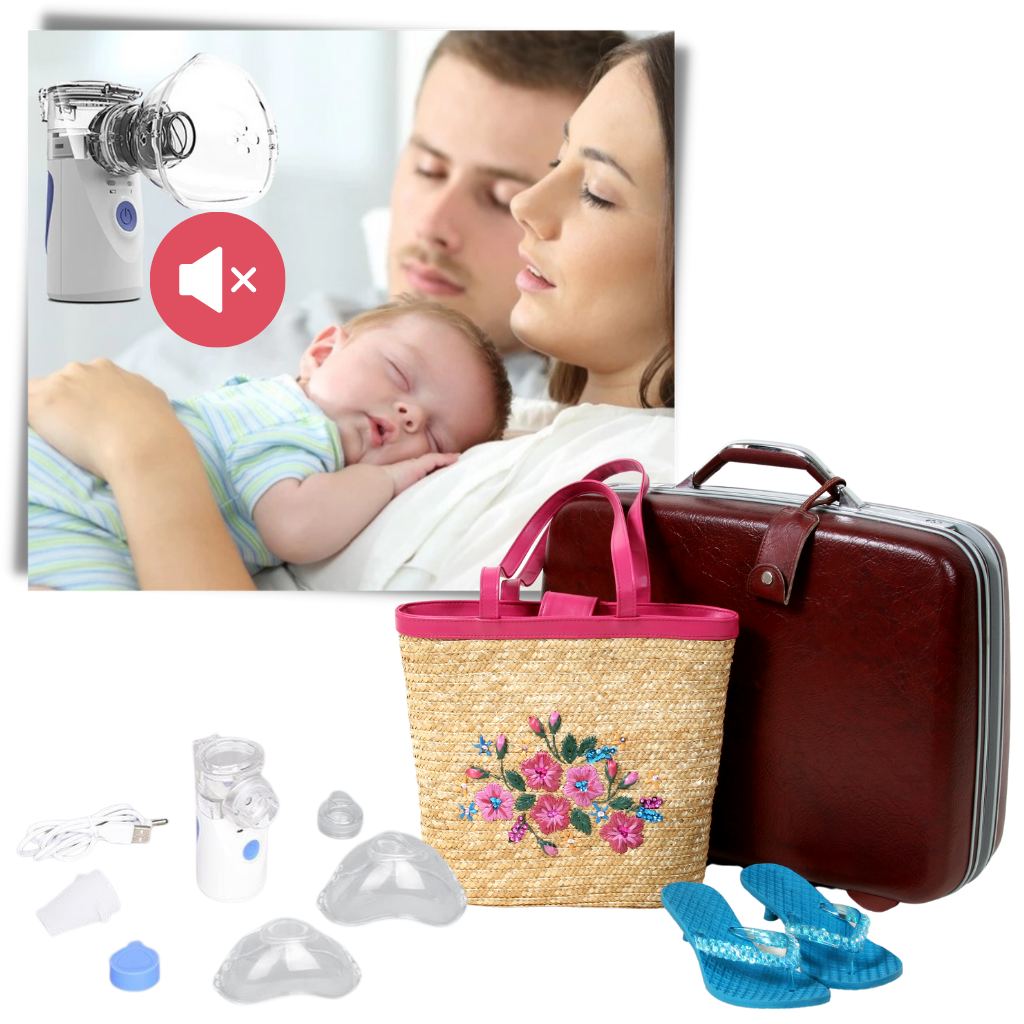 Nebulizzatore a ultrasuoni per bambini e adulti