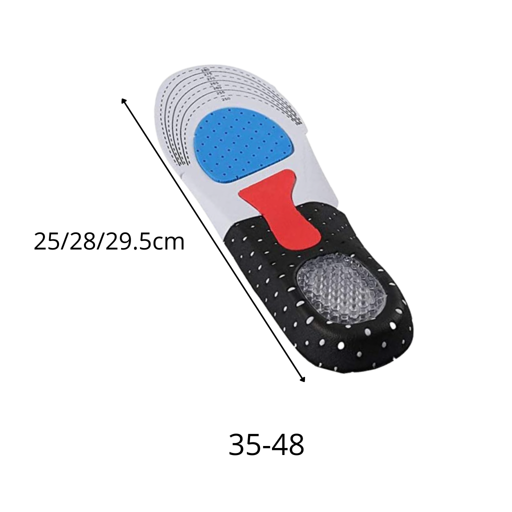 Solette gel unisex per scarpe da corsa - Ozerty