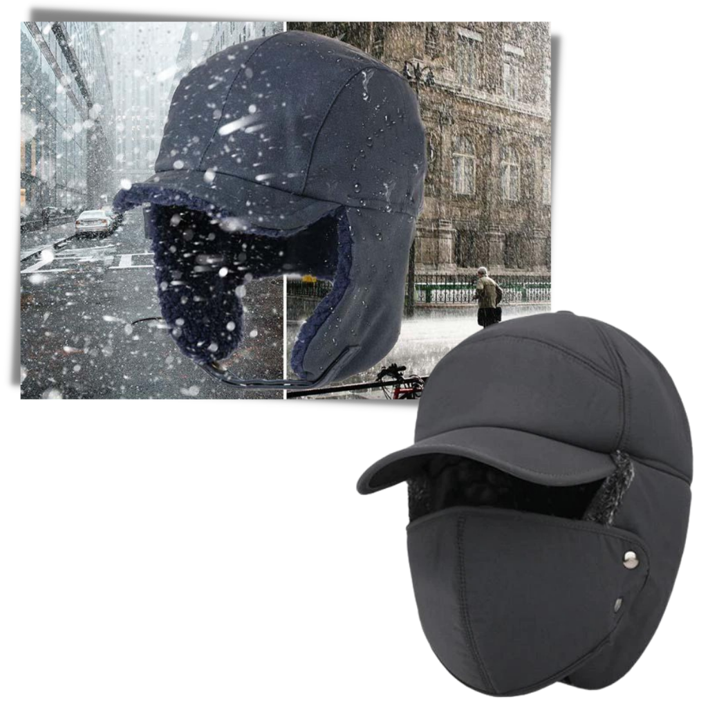 Cappello antivento unisex per la protezione delle orecchie e del viso - Ozerty