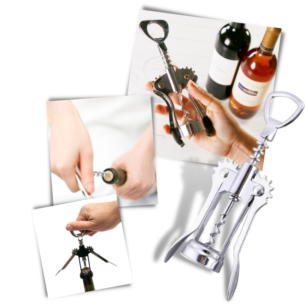Versatile apribottiglie per il vino - Ozerty