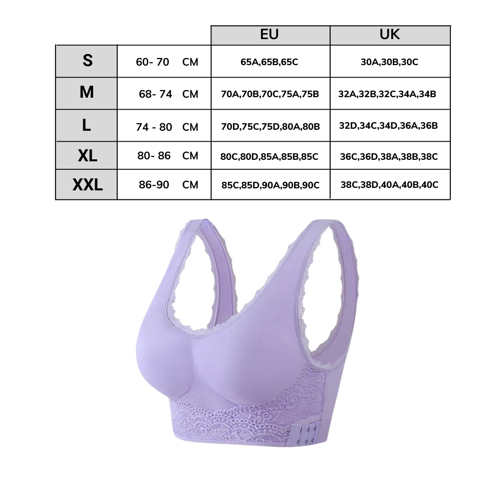 Reggiseno push up senza fili senza cuciture  - Ozerty