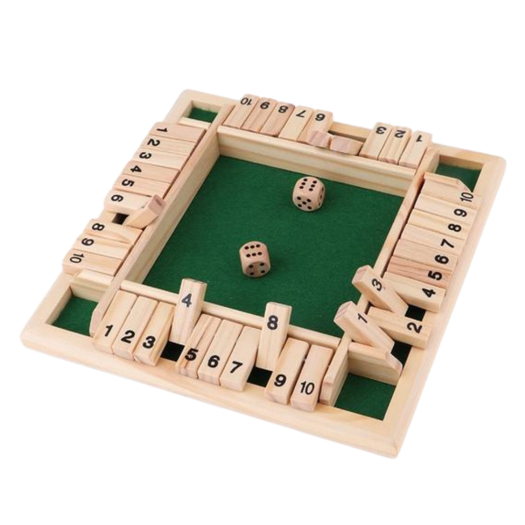Gioco di dadi in legno - Ozerty