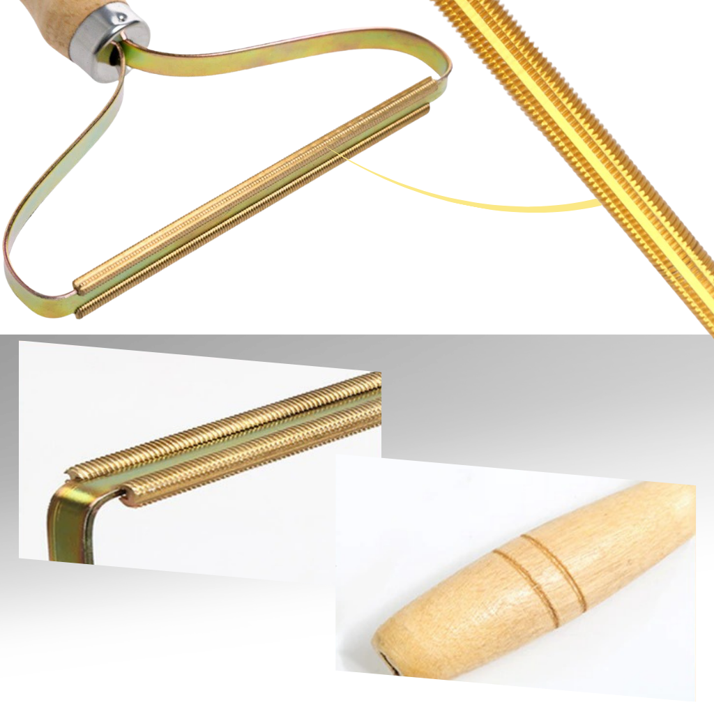 Rimuovi-peli di animali domestici in legno