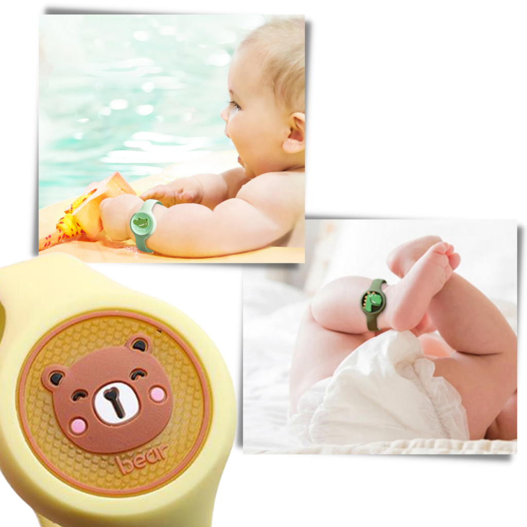 Bracciale repellente per zanzare per bambini - Ozerty