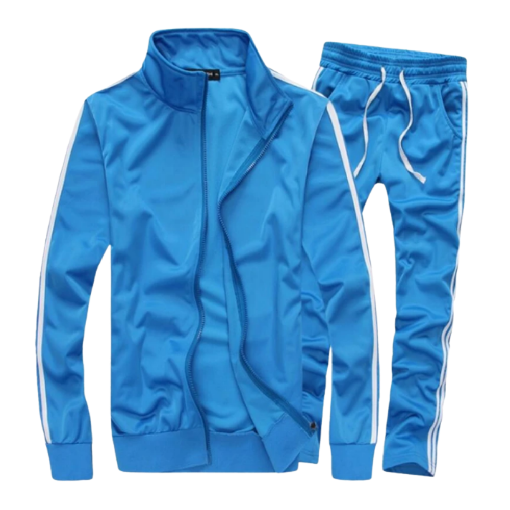Tuta da ginnastica dinamica da uomo -Azzurro/MAzzurro/LAzzurro/XL - Ozerty