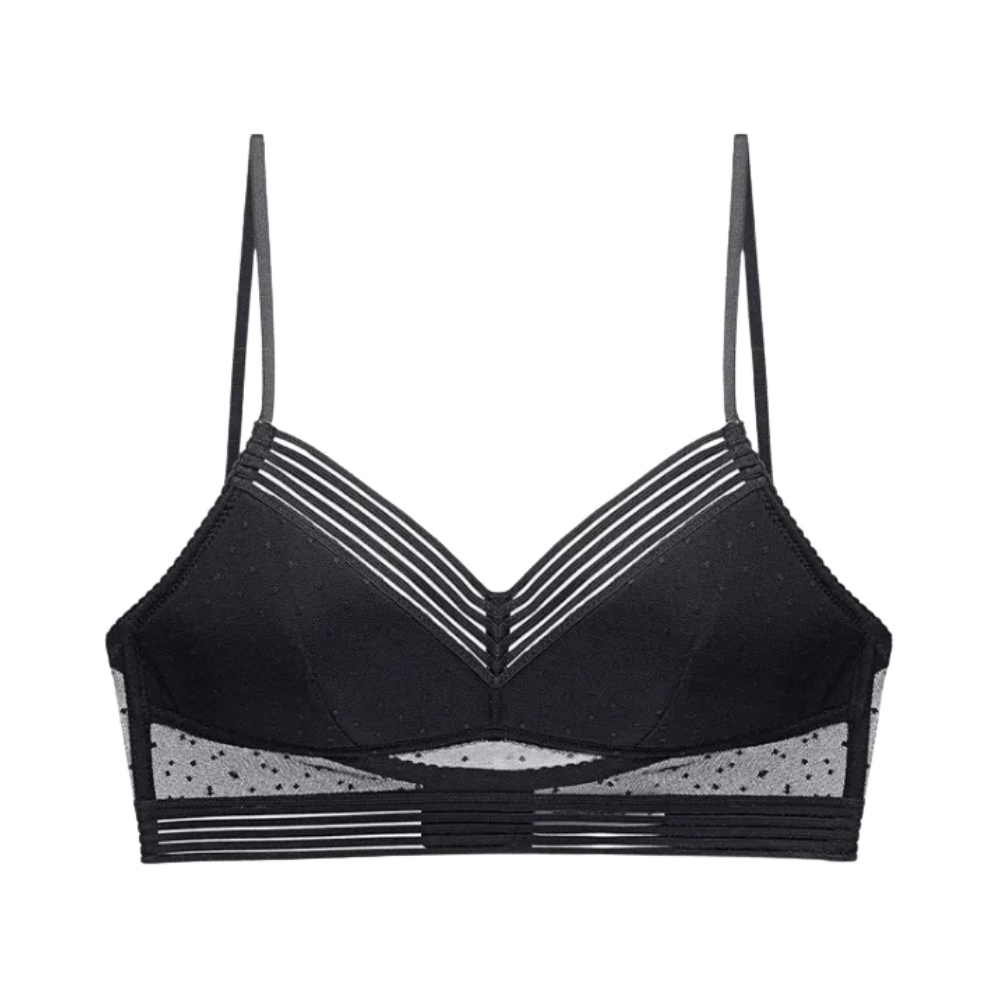 Reggiseno invisibile in pizzo per uno stile senza cuciture -Nero/SNero/MNero/LNero/XLNero/XXL - Ozerty