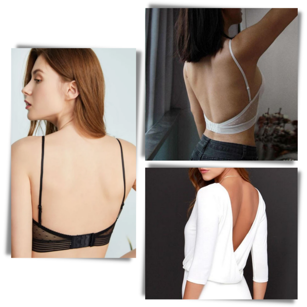 Reggiseno invisibile in pizzo per uno stile senza cuciture - Ozerty