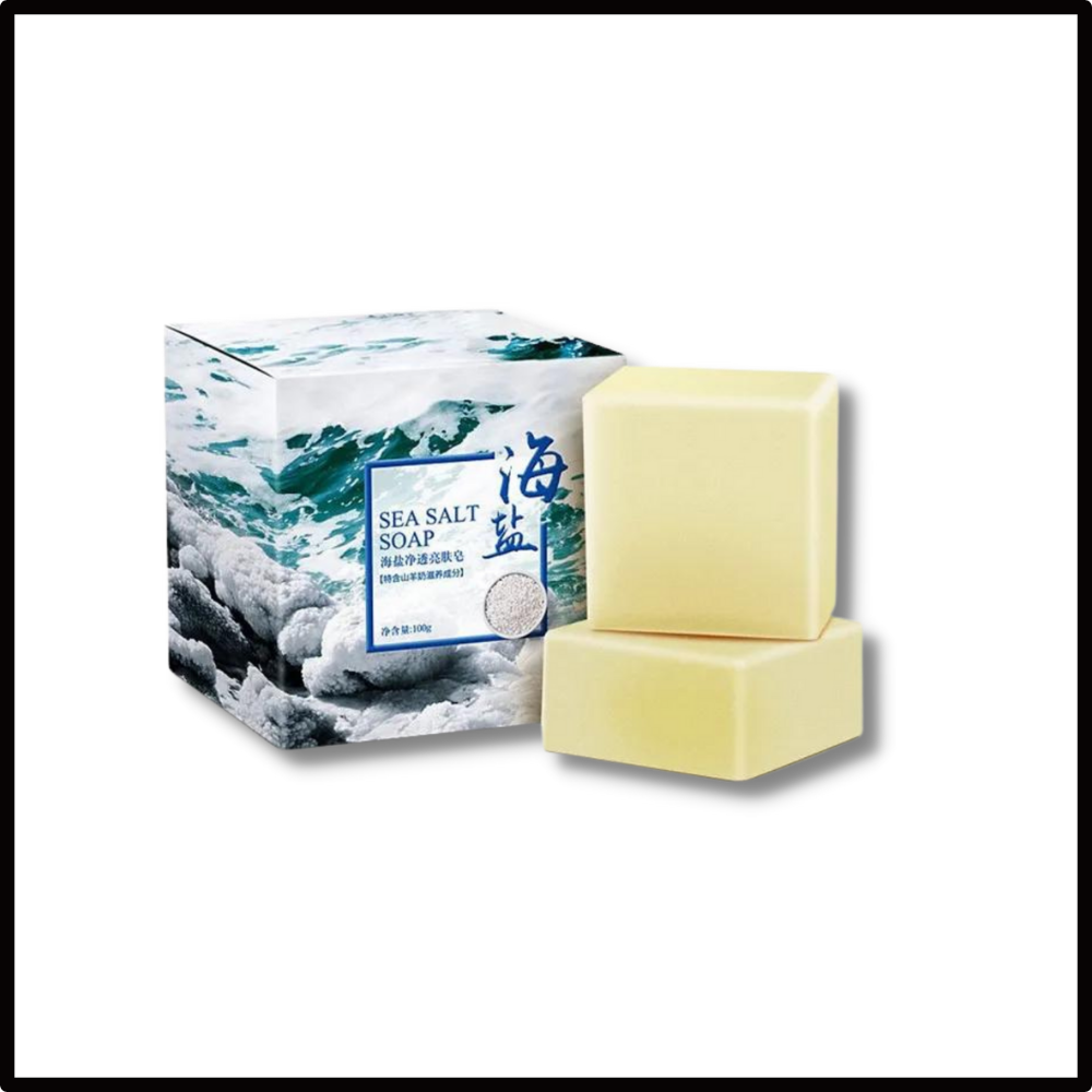 Sapone antiacne naturale al sale marino - Ozerty