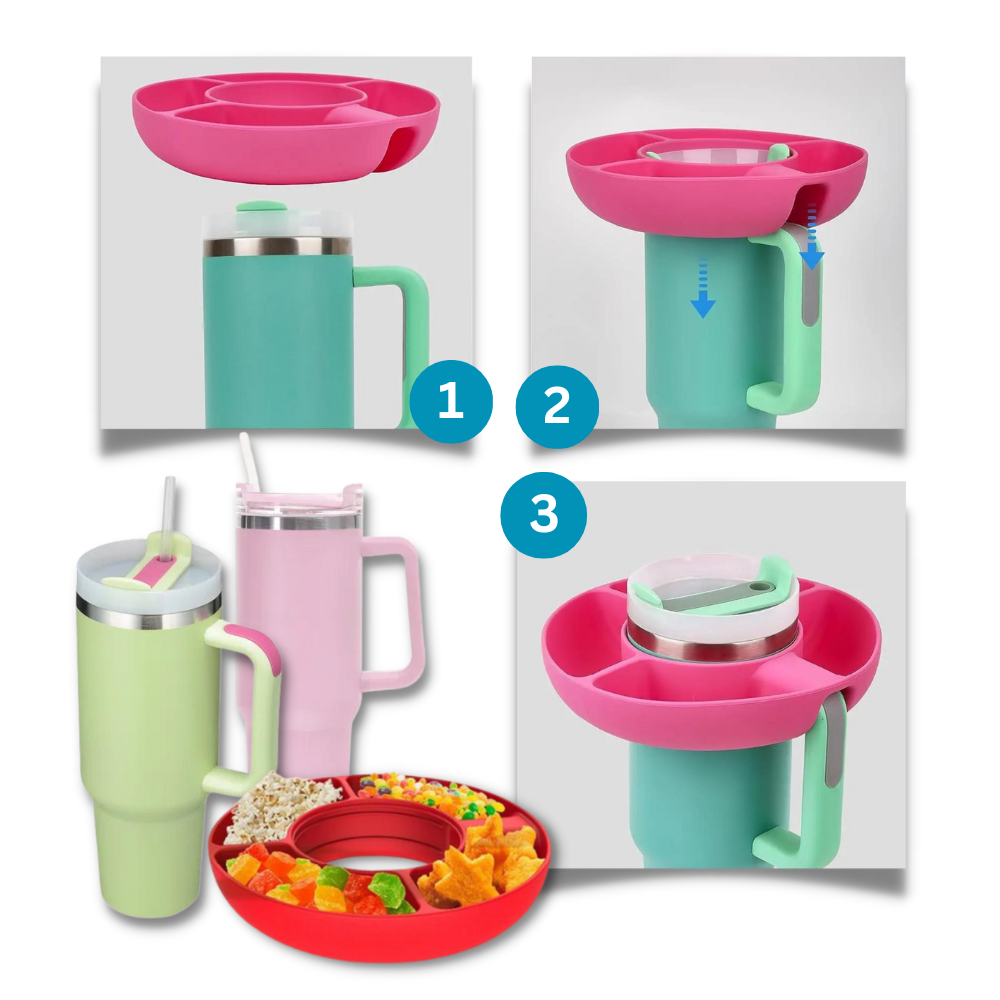 Anello per snack in silicone per bicchieri Stanley - Ozerty