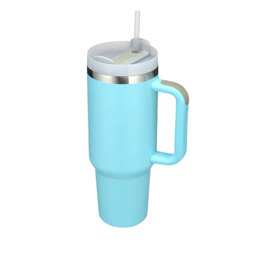 Tazza per auto di grande capacità con manico -Indaco - Ozerty