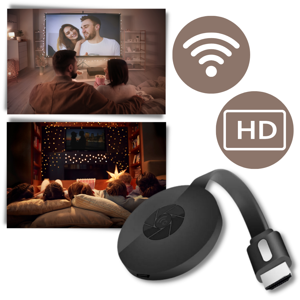 Stick TV HDMI Dongle per Proiezione da Telefono - Ozerty